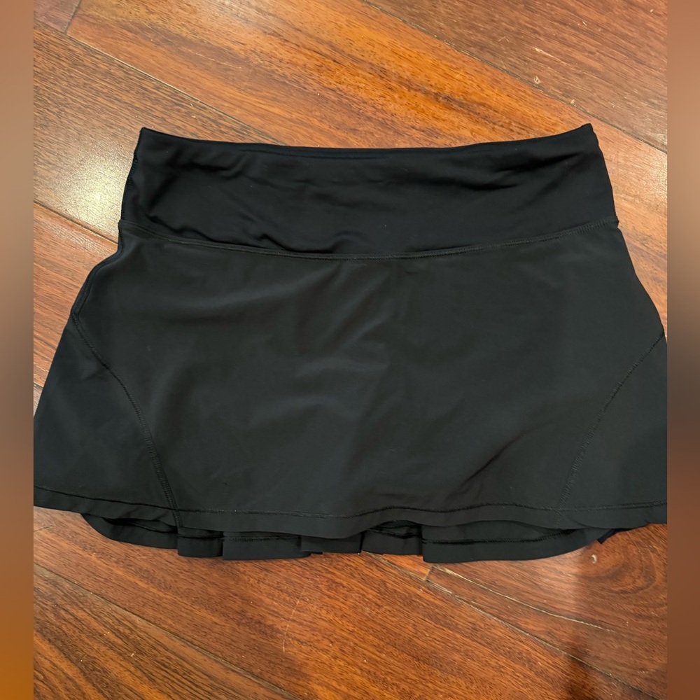 Lululemon black tennis skirt